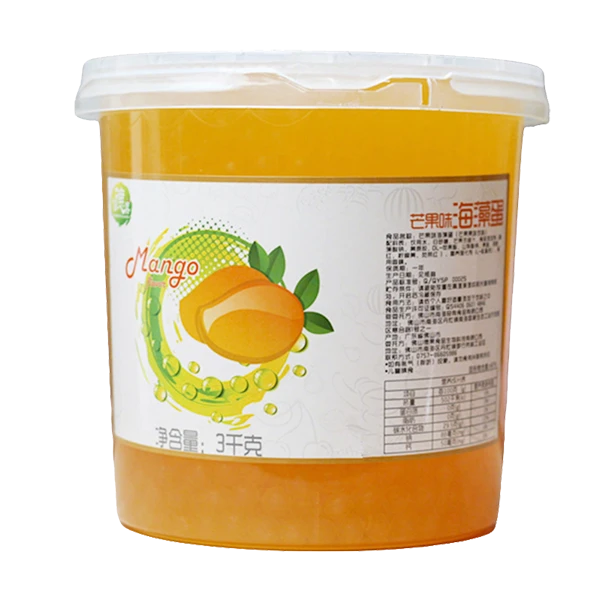 Mango Popping Boba
